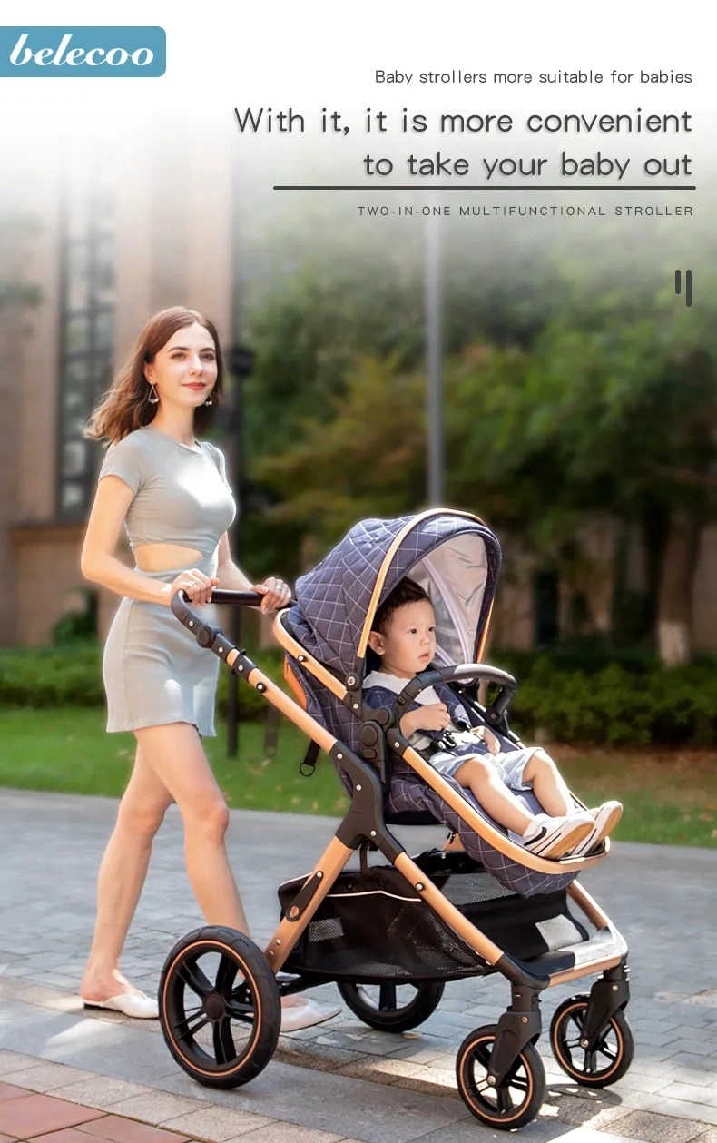 Fashion Baby Stroller 3 in 1 Luxury Baby Carrier Good Quality Baby Pram for Hot Sale